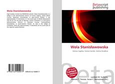 Capa do livro de Wola Stanisławowska 