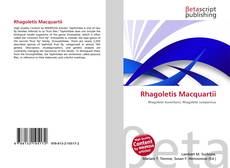 Couverture de Rhagoletis Macquartii