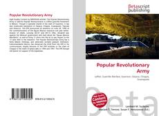 Buchcover von Popular Revolutionary Army