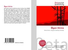 Capa do livro de Ōgon Shrine 