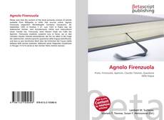 Couverture de Agnolo Firenzuola