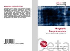 Portada del libro de Rhagoletis Rumpomaculata