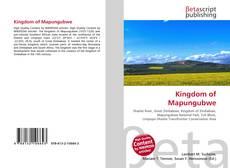 Couverture de Kingdom of Mapungubwe