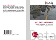 HMS Amphion (P439) kitap kapağı