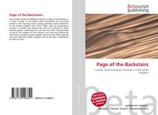 Couverture de Page of the Backstairs