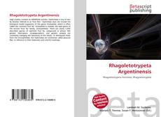 Couverture de Rhagoletotrypeta Argentinensis