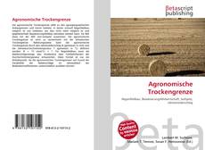 Couverture de Agronomische Trockengrenze