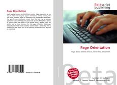 Couverture de Page Orientation