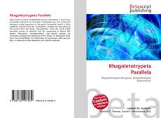 Couverture de Rhagoletotrypeta Parallela