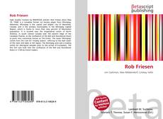 Couverture de Rob Friesen