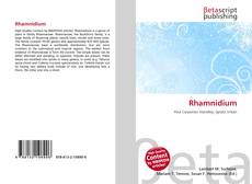 Buchcover von Rhamnidium
