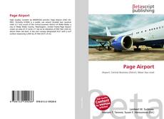 Capa do livro de Page Airport 