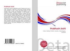 Capa do livro de Prabhash Joshi 
