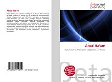 Couverture de Ahad Ha'am