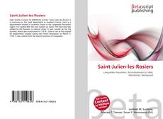 Capa do livro de Saint-Julien-les-Rosiers 
