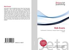 Buchcover von Rob Evans