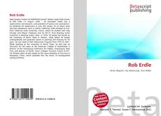Buchcover von Rob Erdle