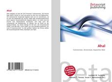 Capa do livro de Ahal 