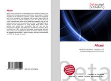 Capa do livro de Aham 