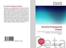 Capa do livro de Socialist Propaganda League 