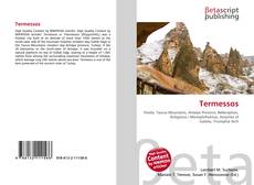 Capa do livro de Termessos 