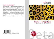Buchcover von Rhamnus Integrifolia