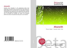 Buchcover von Ahaneith