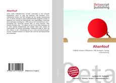 Capa do livro de Ahanfouf 