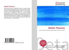 Copertina di Wold's Theorem