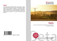 Capa do livro de Ogóły 