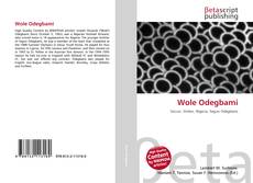 Couverture de Wole Odegbami