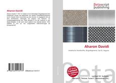 Copertina di Aharon Davidi