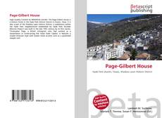 Couverture de Page-Gilbert House