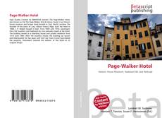Copertina di Page-Walker Hotel
