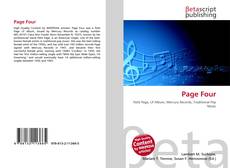 Copertina di Page Four