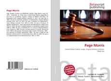 Copertina di Page Morris