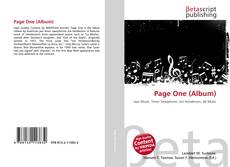Capa do livro de Page One (Album) 