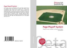 Copertina di Page Playoff System