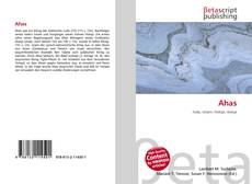 Copertina di Ahas