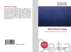 Copertina di Wolf-Ulrich Cropp