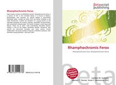 Copertina di Rhamphochromis Ferox