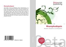 Capa do livro de Rhamphodopsis 