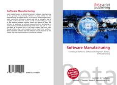 Copertina di Software Manufacturing