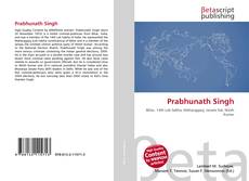 Couverture de Prabhunath Singh