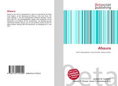Copertina di Ahaura