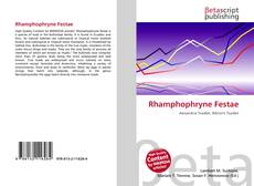 Copertina di Rhamphophryne Festae