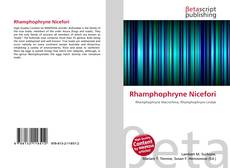 Copertina di Rhamphophryne Nicefori