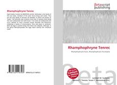 Bookcover of Rhamphophryne Tenrec