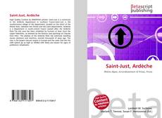 Обложка Saint-Just, Ardèche
