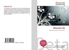 Обложка Ahauser Aa